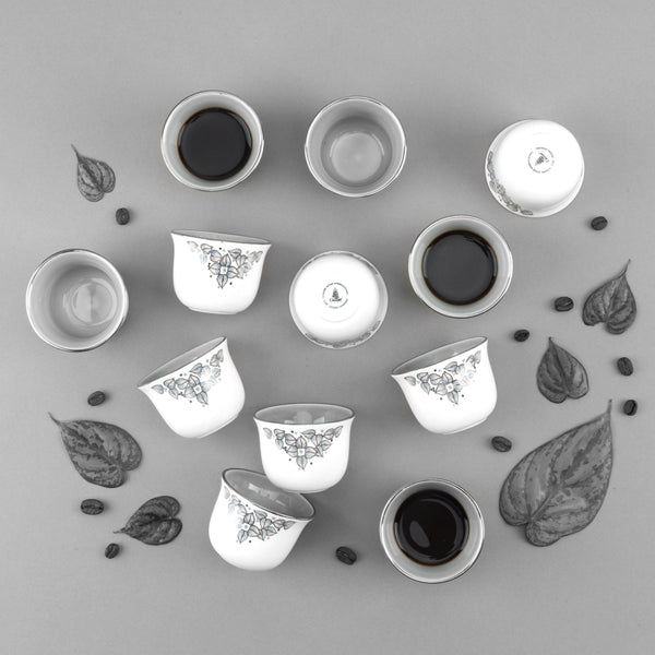 Arabic Coffee Sets From Lilac - Grey