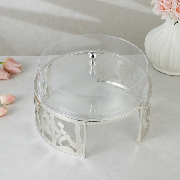 luxury oval tray - Silver