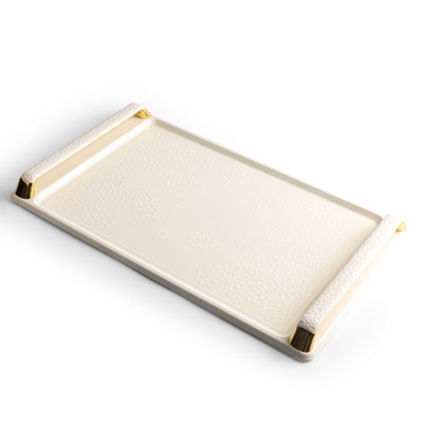 Serving Tray From Crown - Pearl