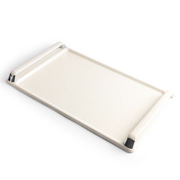 Serving Tray From Crown - White