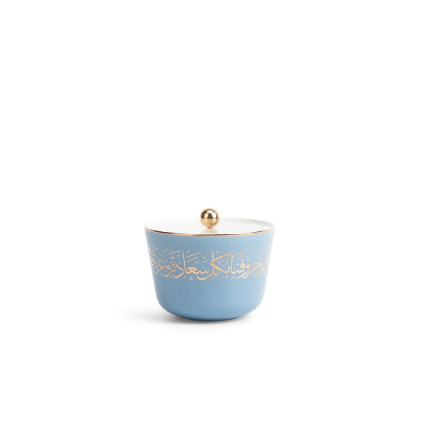 Medium Date Bowl From Joud - Blue