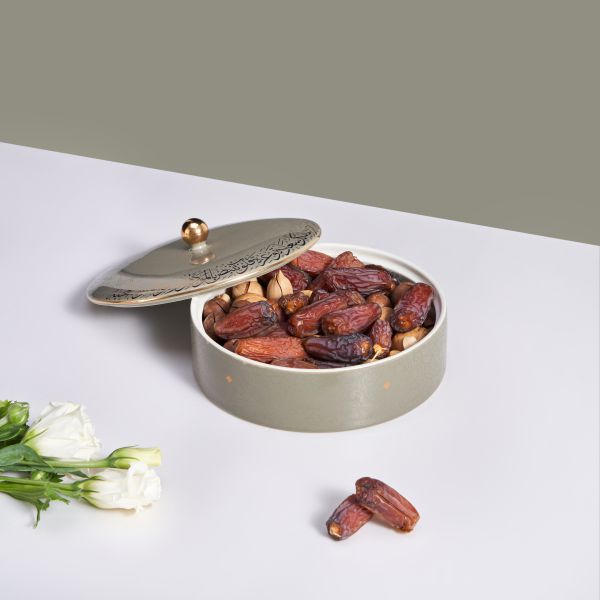 Medium Date Bowl From Joud - Grey