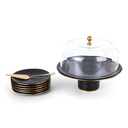 Cake  Serving Set 9Pcs From Majlis - Black