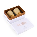 Cappuccino Set Of Two Cups From Majlis - Beige
