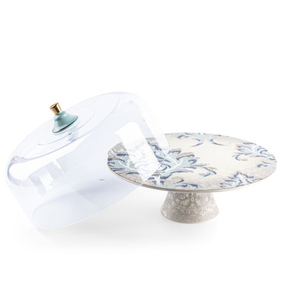 Cake  Serving Set 9Pcs From Harir - Blue