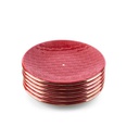 Red- Cake Serving Sets From - Rattan