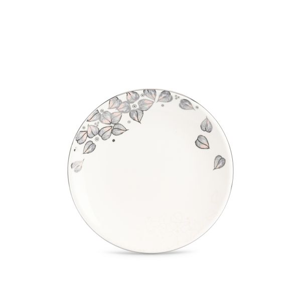6pcs plate 7.5&quot;- grey + silver   
