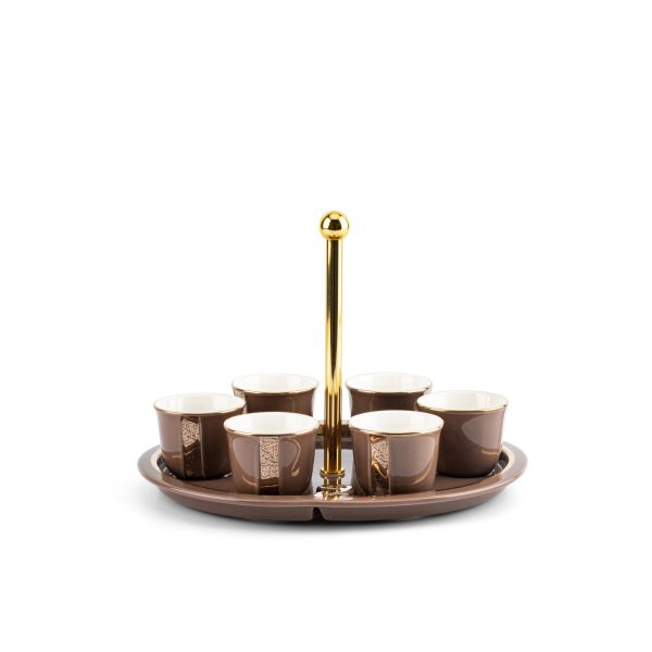 Arabic Coffee Set With cup Holder