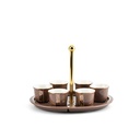 Arabic Coffee Set With cup Holder