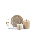 Tea And Arabic Coffee Set 19 pcs From Nour