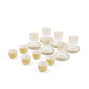 Tea And Arabic Coffee Set 19Pcs From Misk