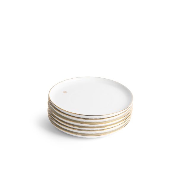 Cake  Serving Set 9Pcs From Crown - Gold