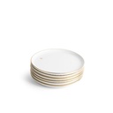 Cake  Serving Set 9Pcs From Crown - Gold