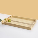  Leather Tray From Joud - Beige
