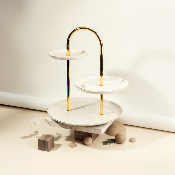 Serving Stand From Diwan -  Beige
