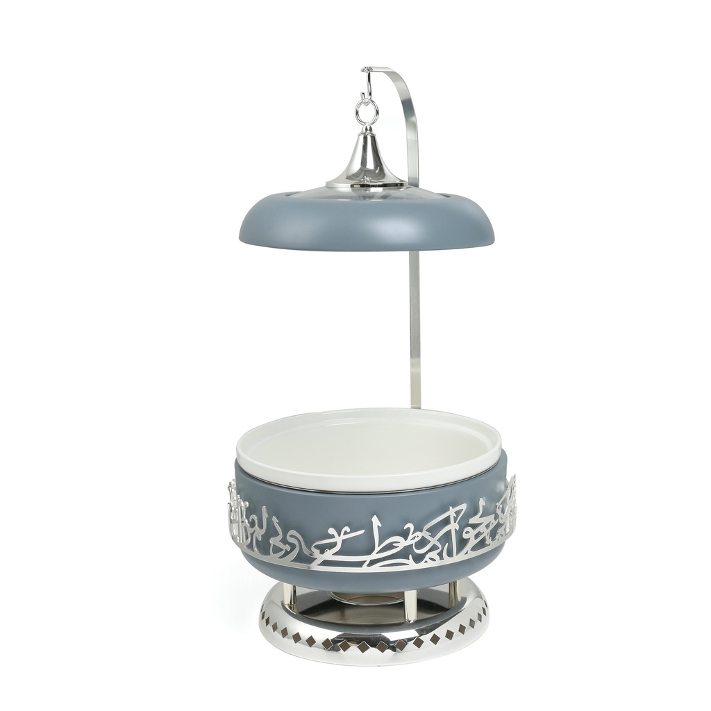 serving buffet - L From Jiwar -  BLUE + SILVER