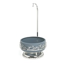 serving buffet - L From Jiwar -  BLUE + SILVER