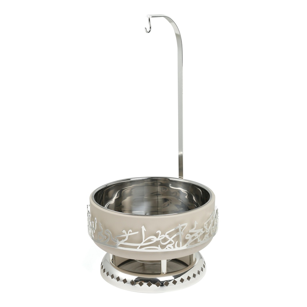 serving buffet - L From Jiwar -  BEIGE + SILVER 