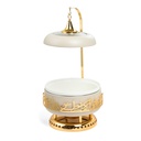 serving buffet - L From Jiwar - BEIGE + GOLD 