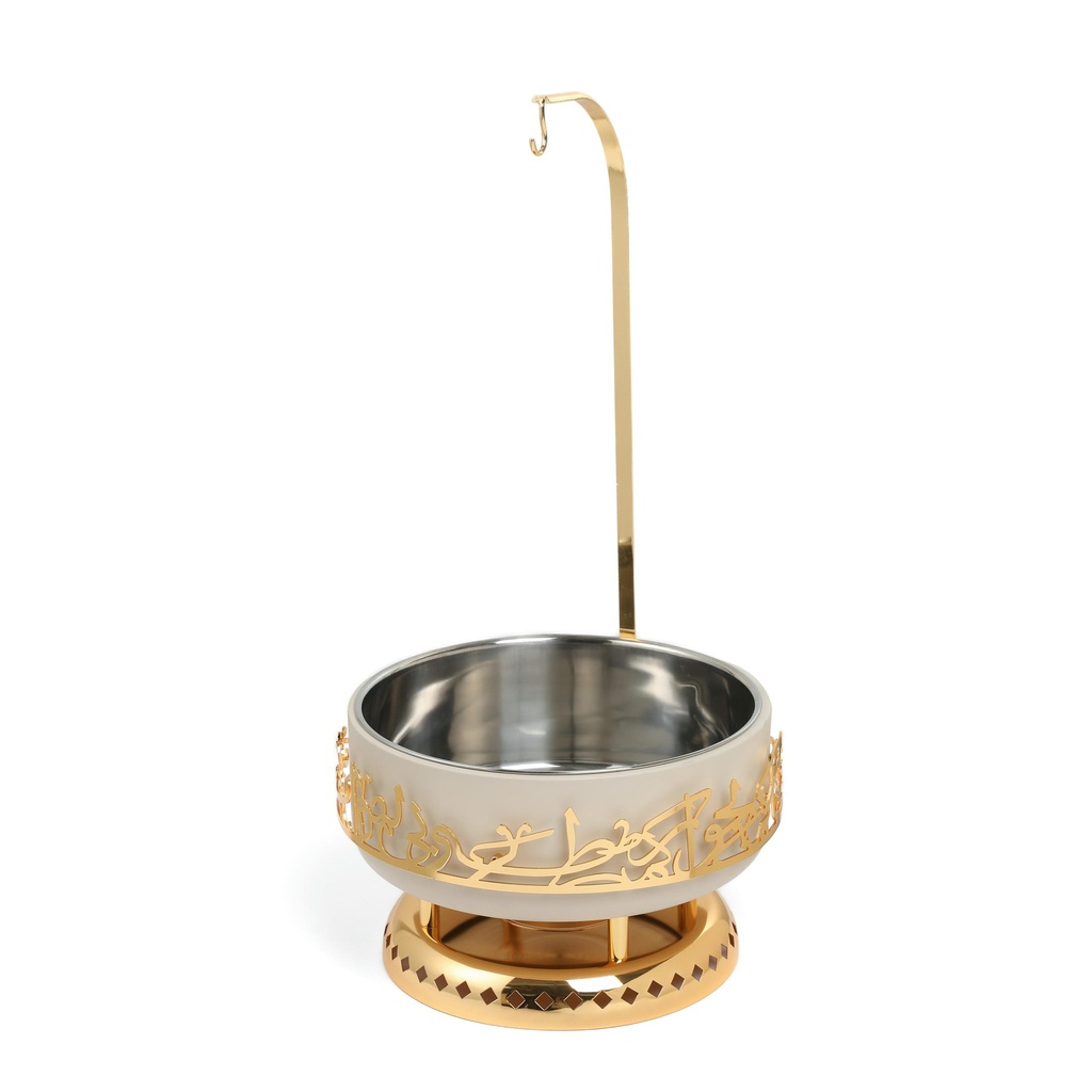 serving buffet - L From Jiwar - BEIGE + GOLD 