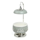serving buffet - M From Jiwar -  HAZE BLUE + SILVER 