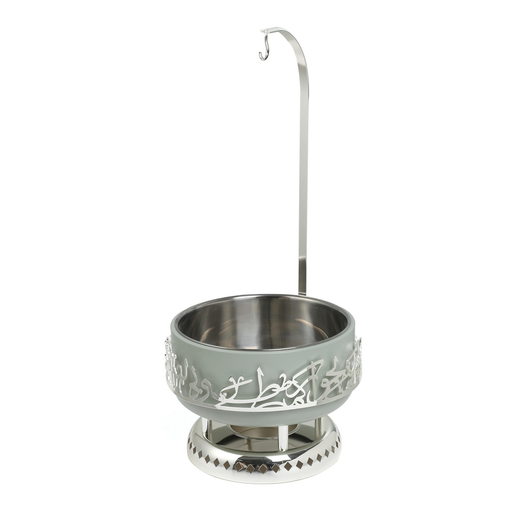 serving buffet - M From Jiwar -  HAZE BLUE + SILVER 