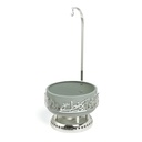 serving buffet - M From Jiwar -  HAZE BLUE + SILVER 