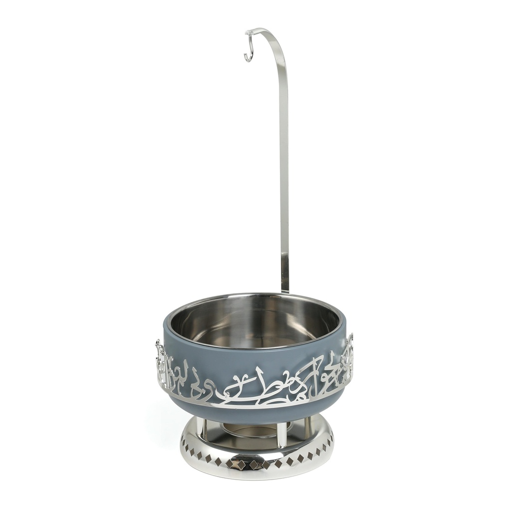 serving buffet - M From Jiwar -  BLUE + SILVER