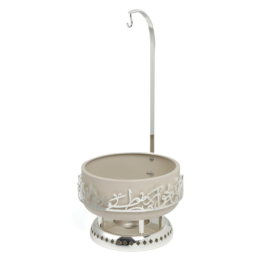 serving buffet - M From Jiwar -  BEIGE + SILVER 