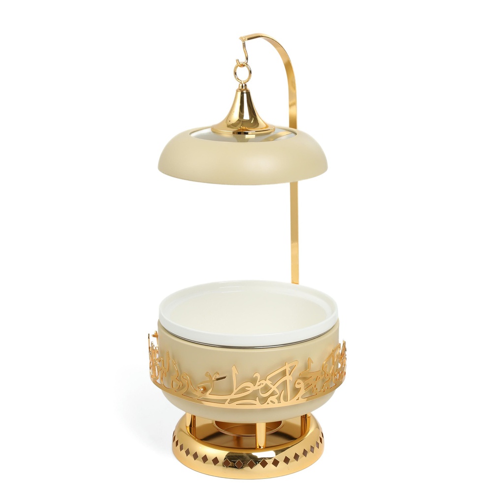 serving buffet - M From Jiwar -  IVORY + GOLD 