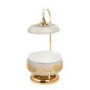 serving buffet - M From Jiwar - BEIGE + GOLD 