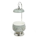 serving buffet -S From Jiwar -  HAZE BLUE + SILVER 