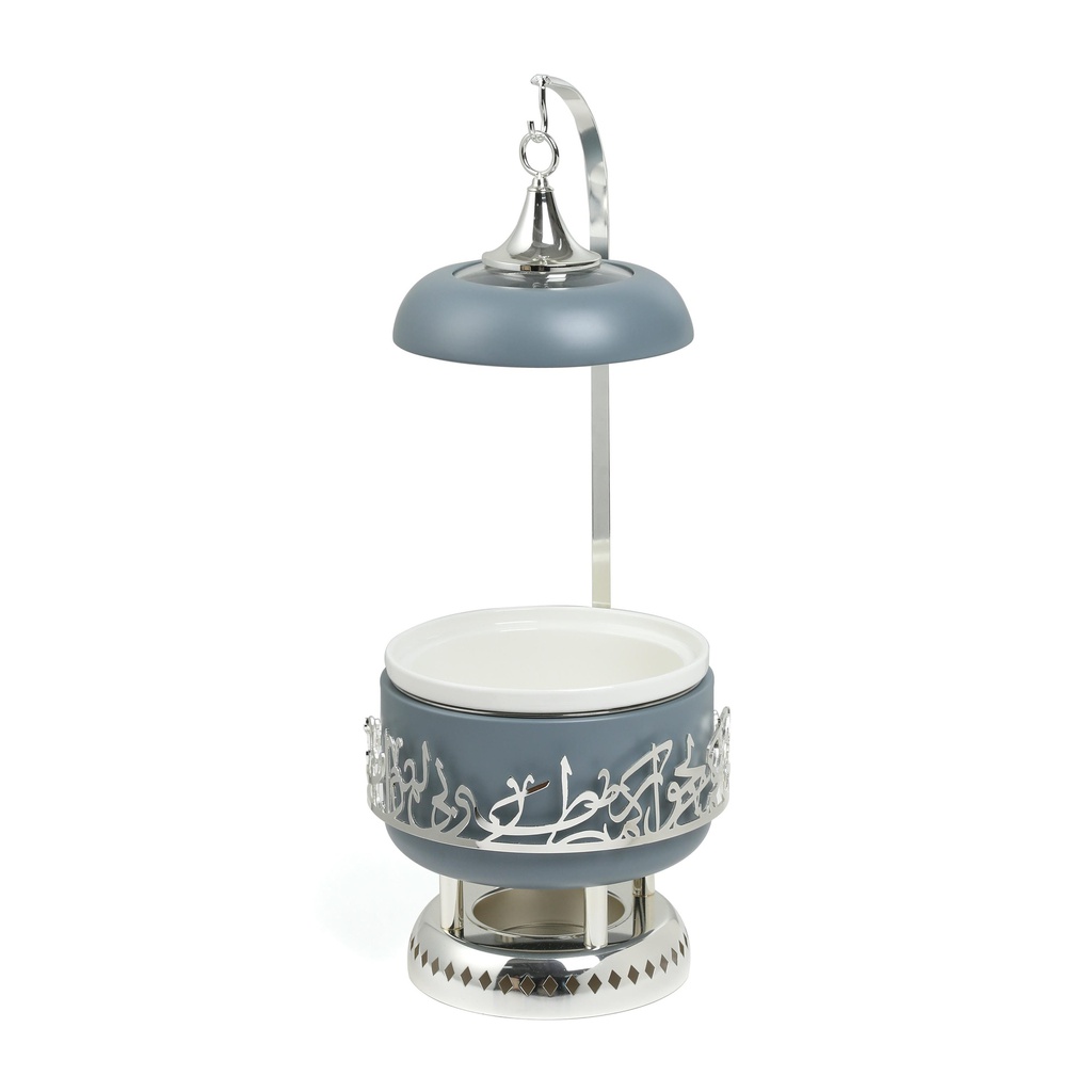 serving buffet -S From Jiwar -  BLUE + SILVER