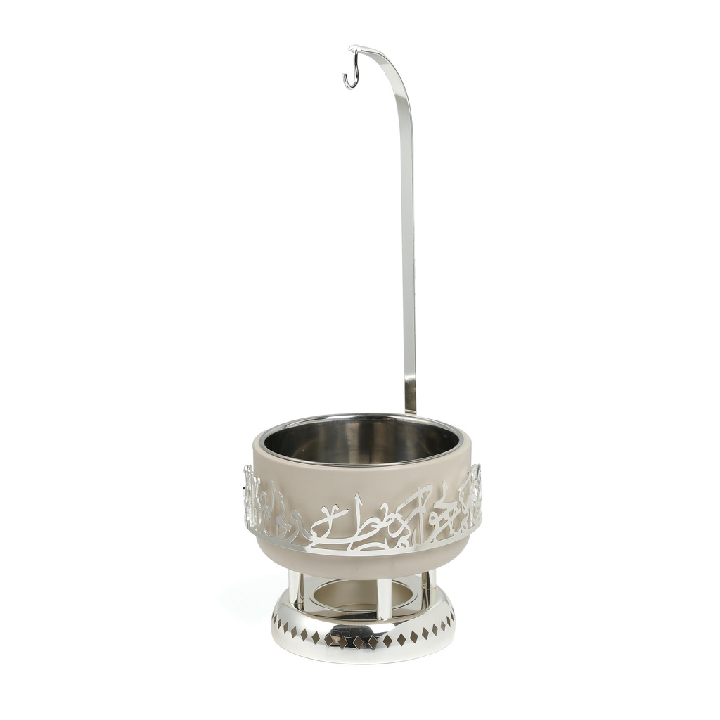 serving buffet -S From Jiwar -  BEIGE + SILVER 