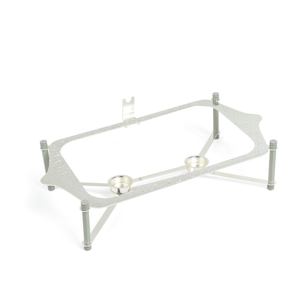 stainless steel buffet - L From Jiwar -  HAZE BLUE + SILVER 