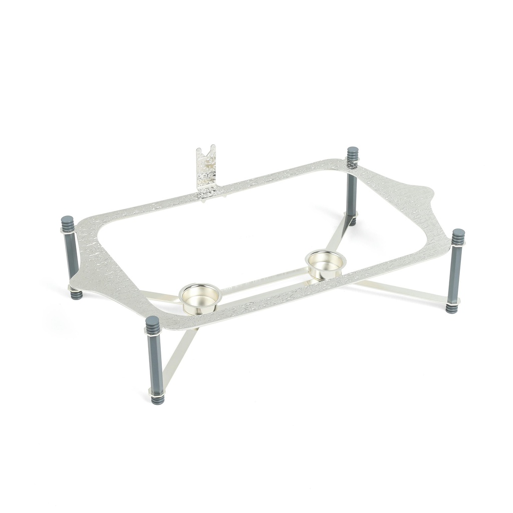 stainless steel buffet - L From Jiwar -  BLUE + SILVER
