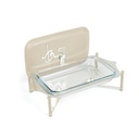 stainless steel buffet - L From Jiwar -  BEIGE + SILVER 