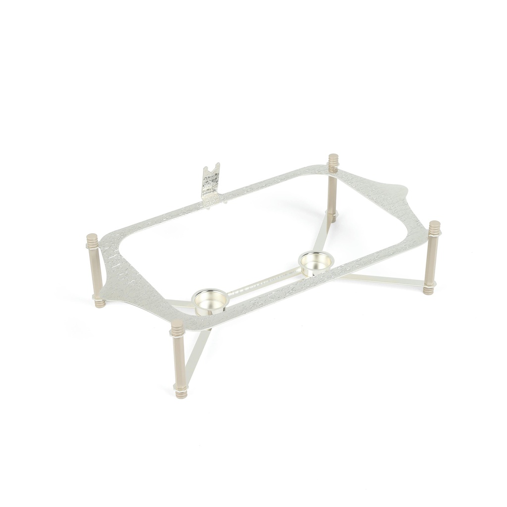 stainless steel buffet - L From Jiwar -  BEIGE + SILVER 
