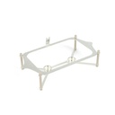 stainless steel buffet - L From Jiwar -  BEIGE + SILVER 