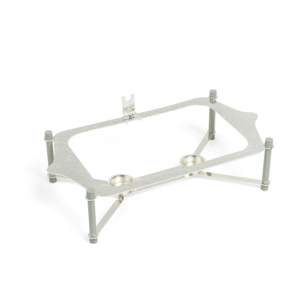 stainless steel buffet - m From Jiwar -  HAZE BLUE + SILVER 