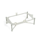 stainless steel buffet - m From Jiwar -  HAZE BLUE + SILVER 