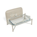 stainless steel buffet - m From Jiwar -  BEIGE + SILVER 