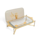 stainless steel buffet - m From Jiwar - BEIGE + GOLD 