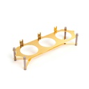 nuts serving set 3 bowl with tray From Jiwar -  PURPLE + GOLD