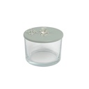 nuts serving set 2 bowl with tray From Jiwar -  HAZE BLUE + SILVER 