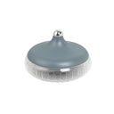 large glass date bowl From Jiwar -  BLUE + SILVER