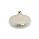 large glass date bowl From Jiwar -  BEIGE + SILVER 