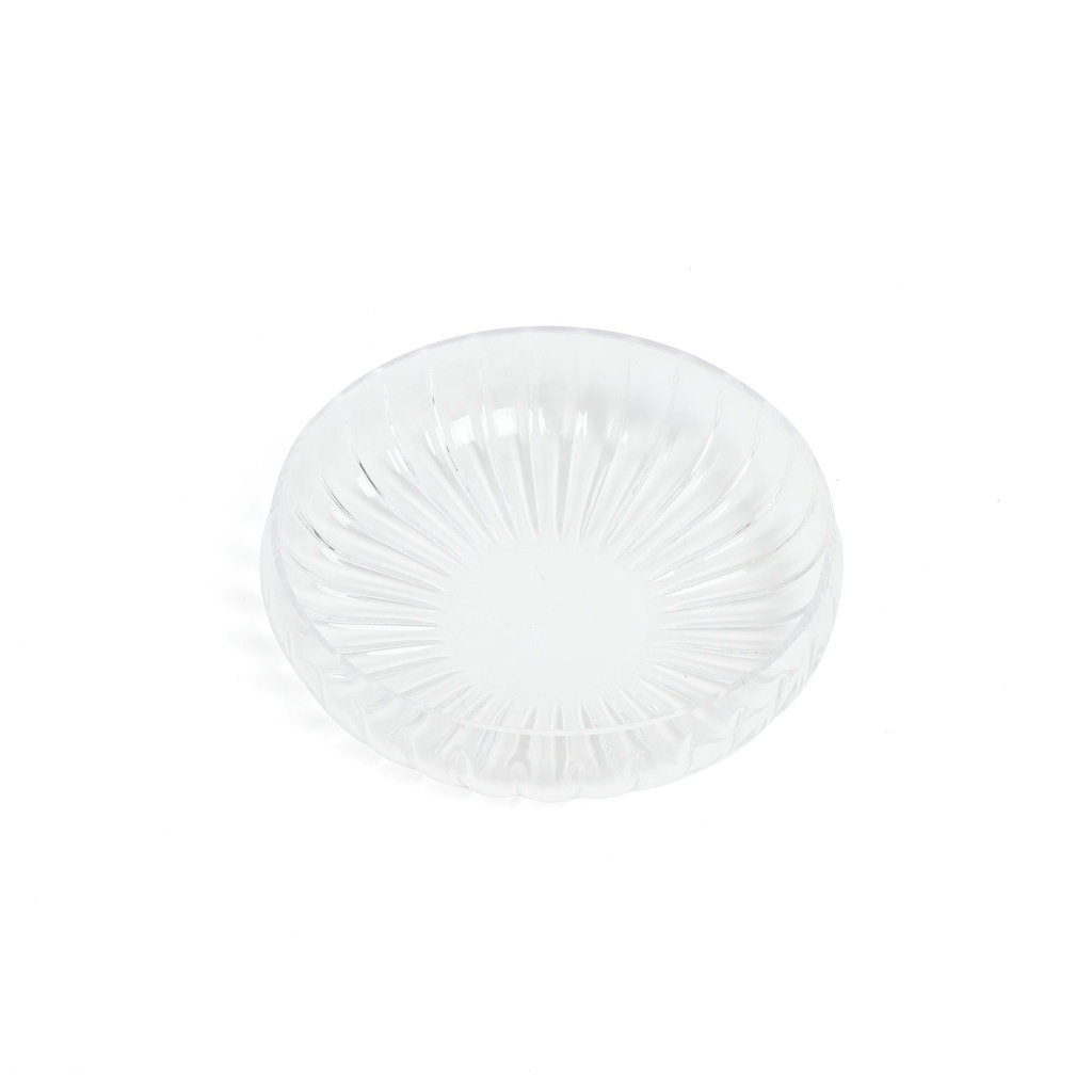 large glass date bowl From Jiwar -  IVORY + GOLD 