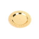 large glass date bowl From Jiwar - BEIGE + GOLD 