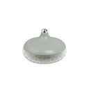 medium glass date bowl From Jiwar -  HAZE BLUE + SILVER 